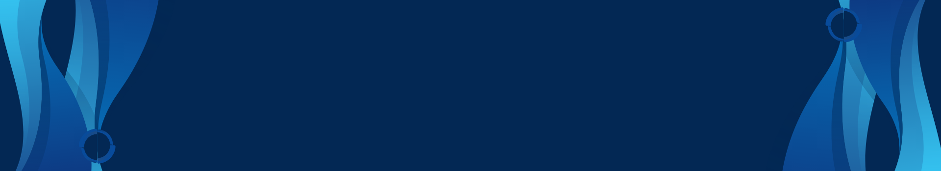 Blue And White Modern Canva Banner (1920 x 400 px)